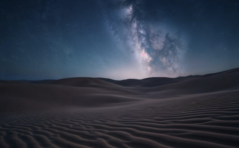 Dunes After Dark