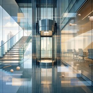 Glass Elevator Map cover art