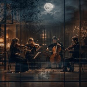 Moon Glass Quartet cover art