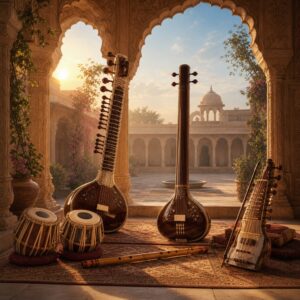 Kafi Courtyard Alap cover art