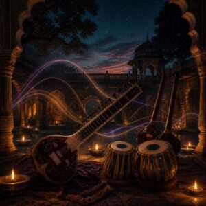 Malkauns Courtyard Alap cover art