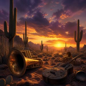 Saguaro Brass Horizon cover art