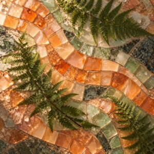 Apricot Fern Mosaic cover art
